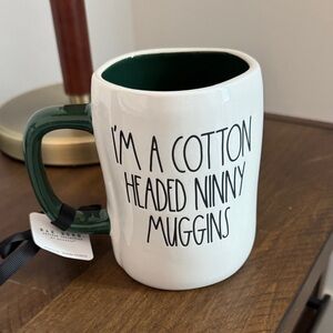 Rae Dunn Buddy the Elf I’m a Cotton Headed Ninny Muggins Mug